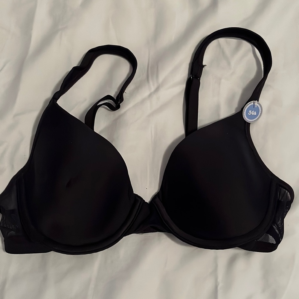 GAP Favorite T-shirt Bra 34A Navy Blue